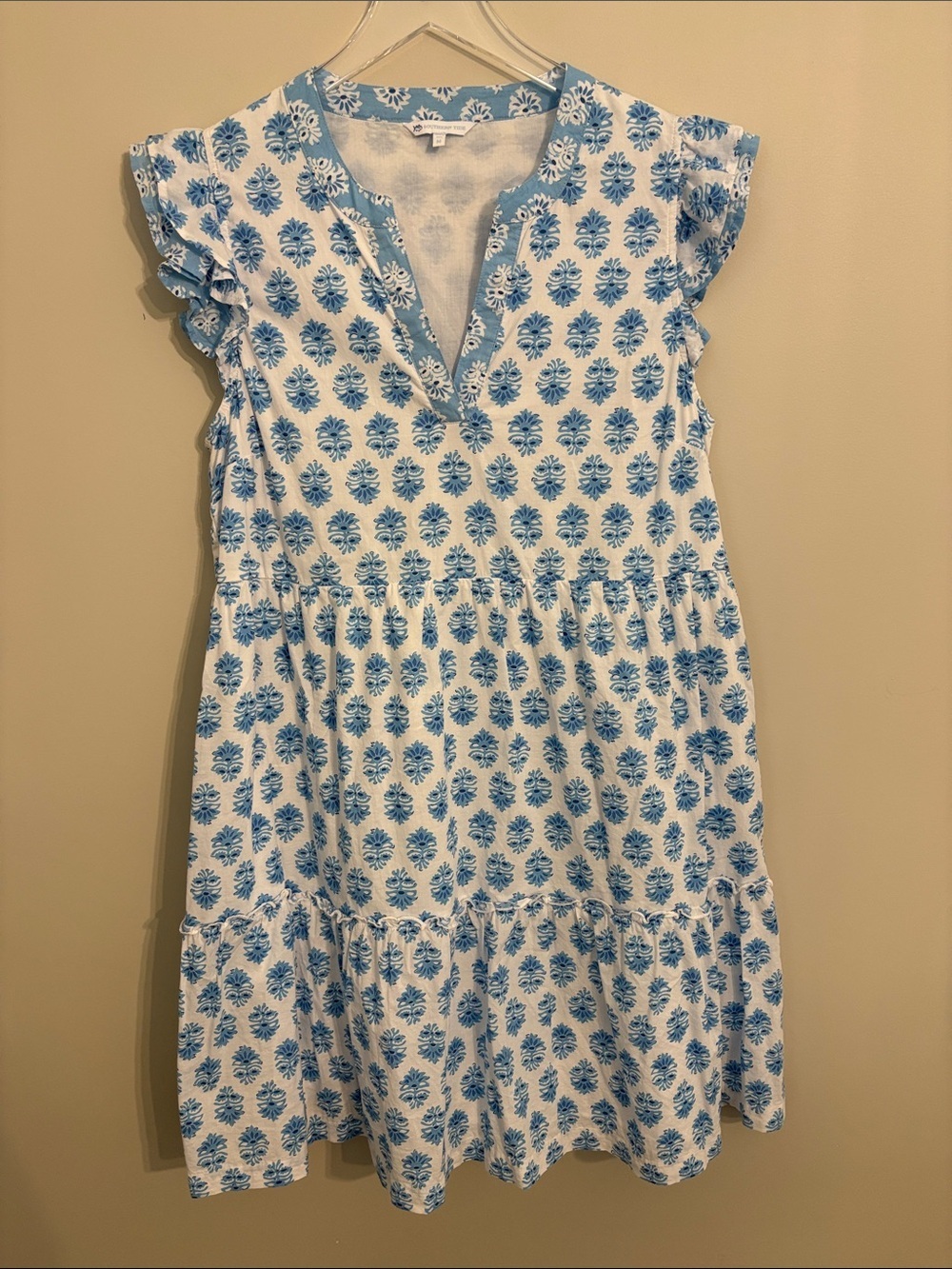 Southern Tide Eloise Variety Block Print Dress